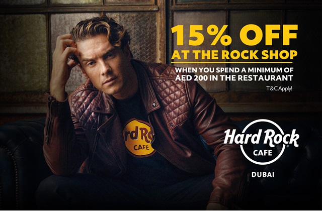 15% OFF AT THE ROCK SHOP