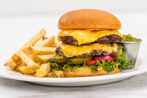 Original Menu: Country Burger Classic Country Burger with Fries