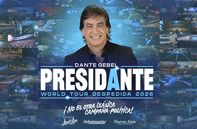 DANTE GEBEL: WORLD TOUR DESPEDIDA 2026