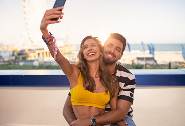 Couple on Terrace