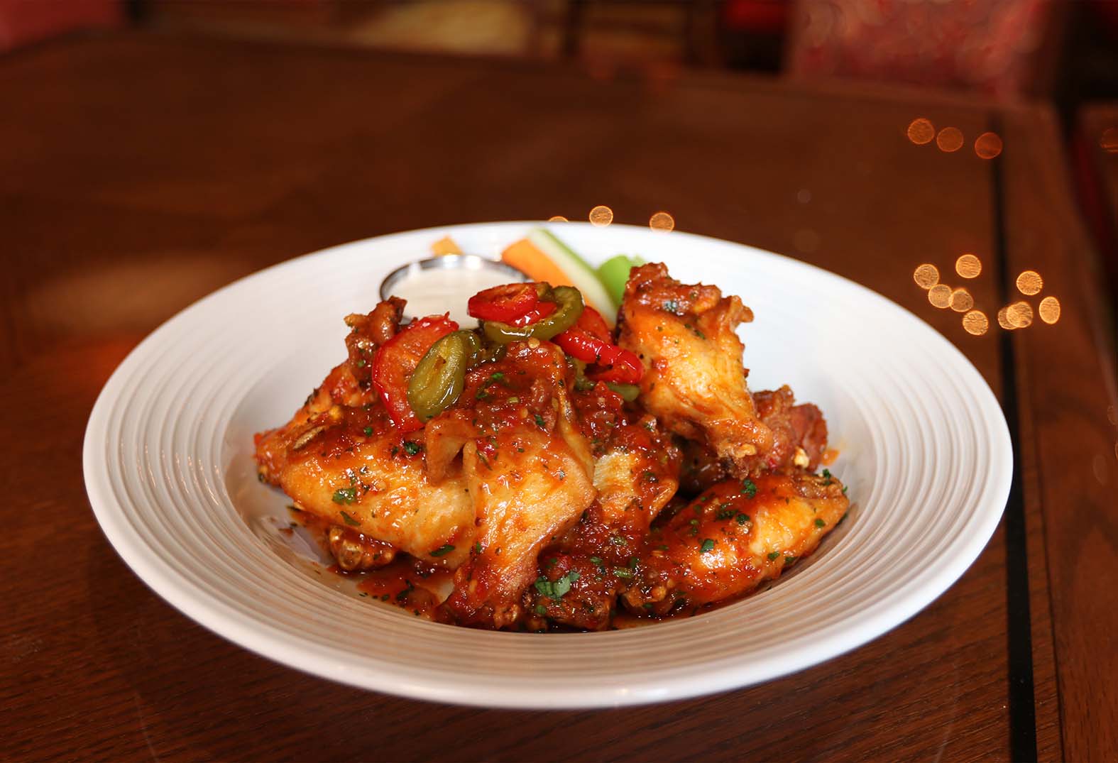 Wings at Sorrisi at Seminole Casino Coconut Creek