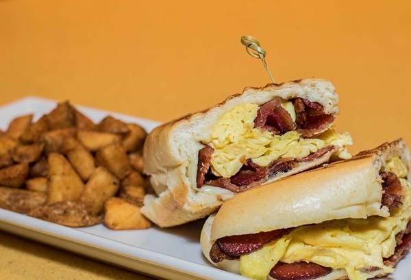 Breakfast Grinder Panini