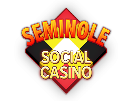 Seminole Social Casino logo with vibrant colors and bold text.