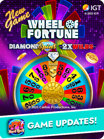 Wheel of Fortune IGT slot in Hard Rock Neverland Casino