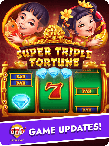Super Triple Fortune Greentube slot game in Hard Rock Jackpot Casino