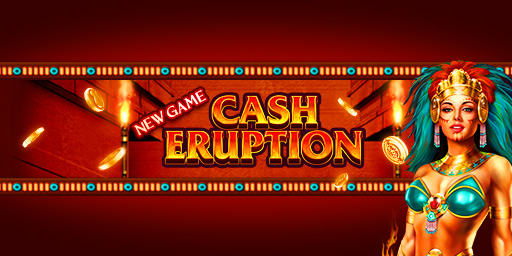 Cash Eruption social casino slot small push notification artwork variant 4