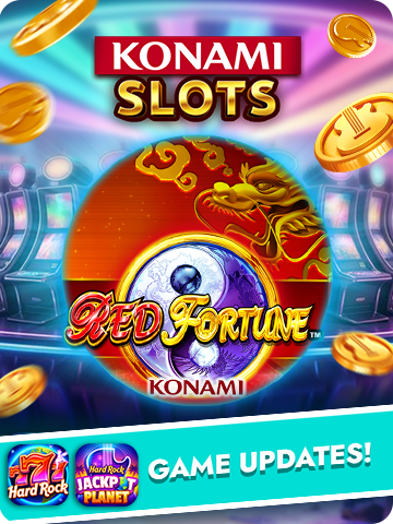Red Fortune Konami slot in Hard Rock Neverland Casino