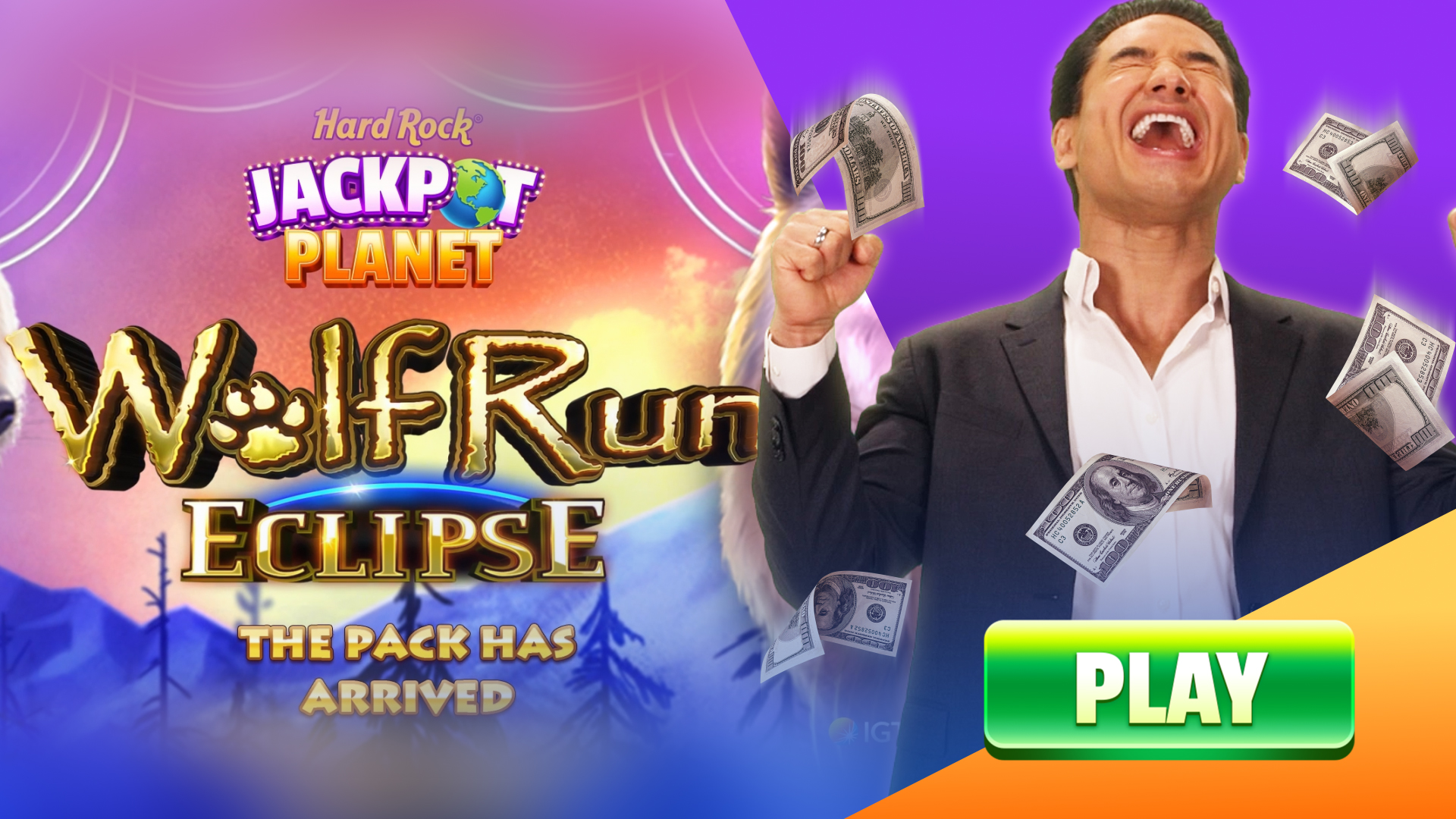 Wolf Run Eclipse slot game artwork