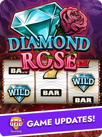 Diamond Rose AGS slot game in Hard Rock Jackpot Casino