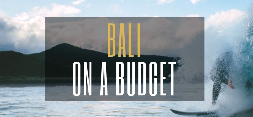 bali on a budget 