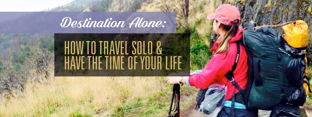 image of solo traveler