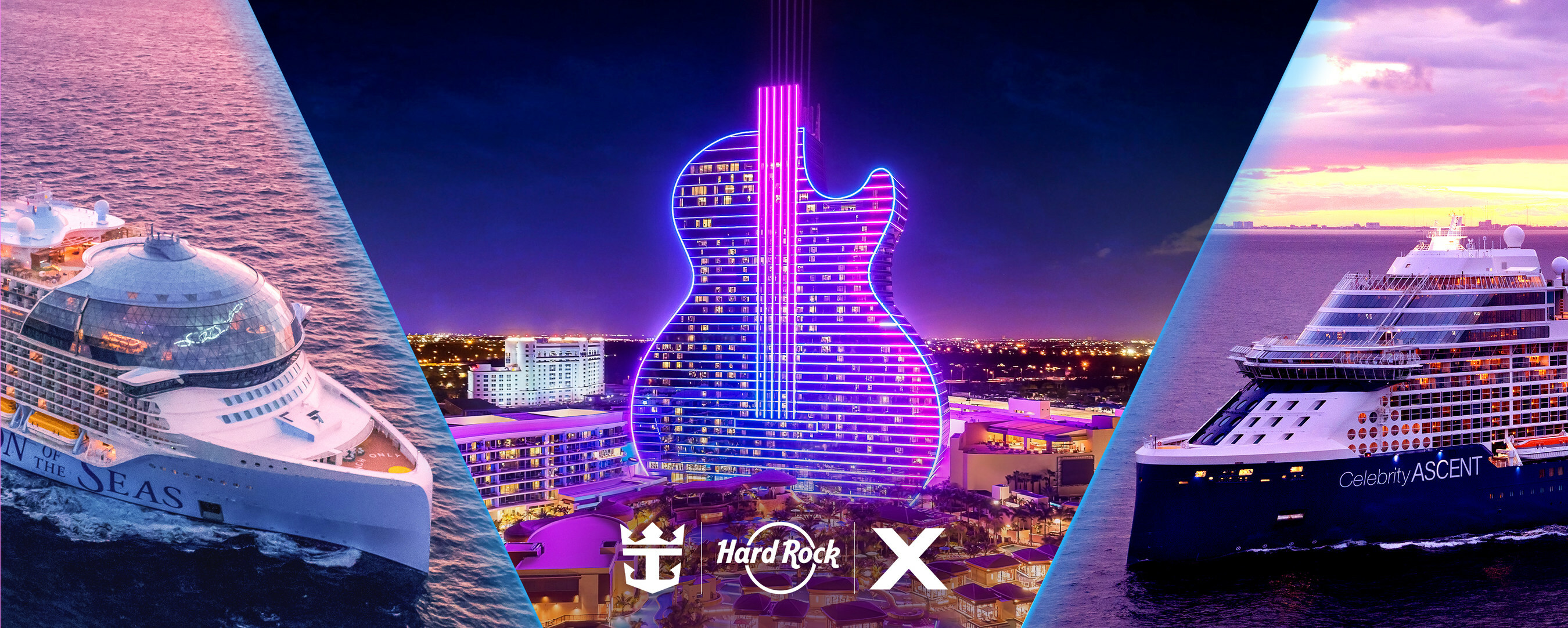Hard Rock International, Seminole Gaming and Royal Caribbean Group unveil global partnership
