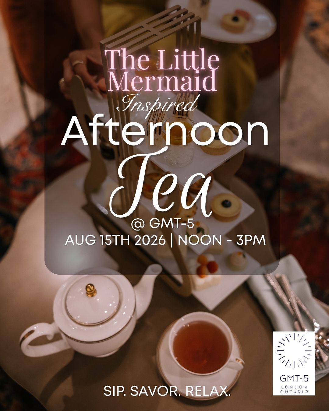 The Little Mermaid Inspired Afternoon Tea