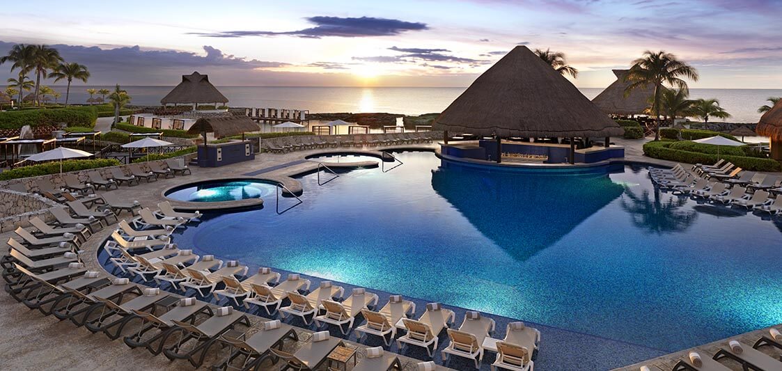 Pools hard rock hotel riviera maya