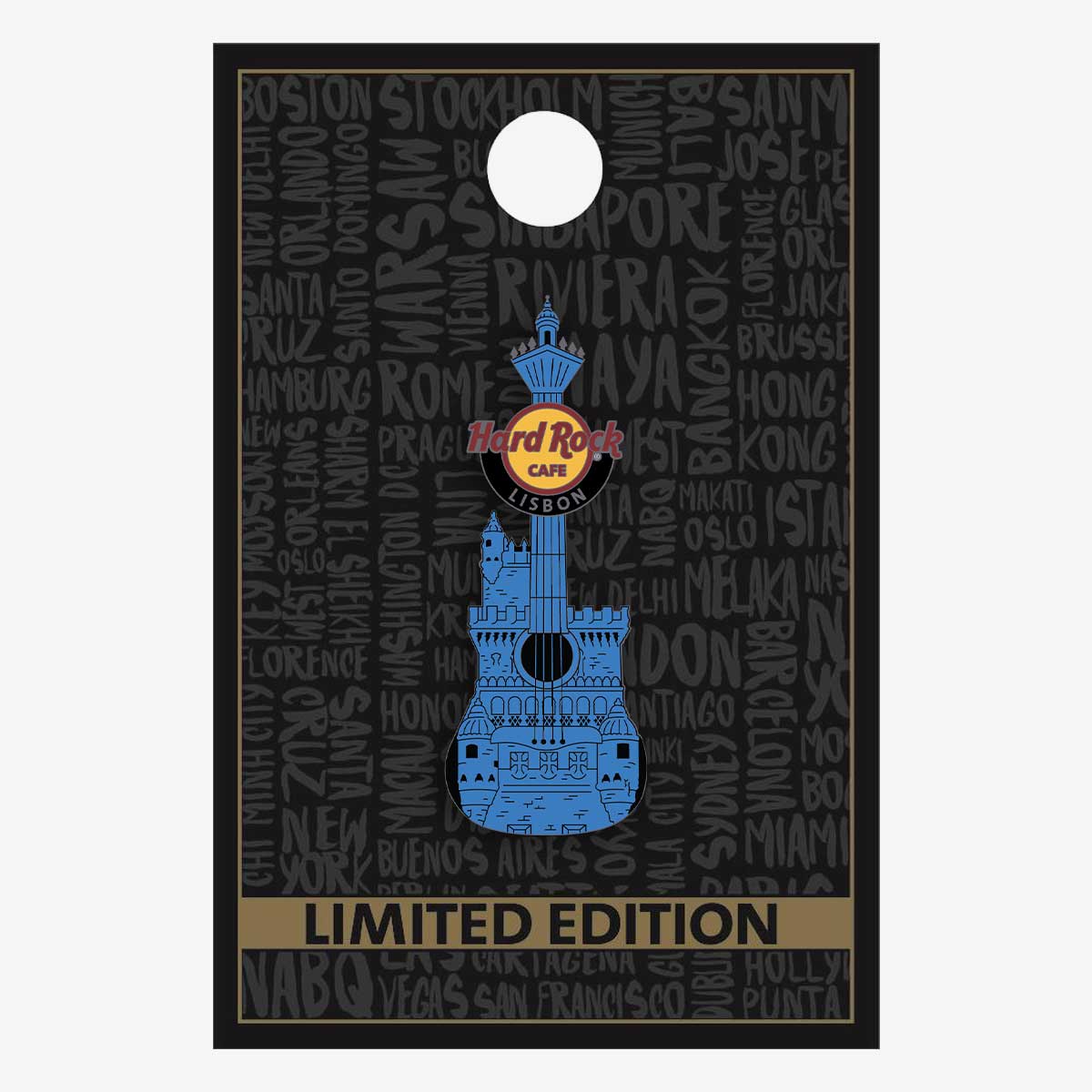 Limited Edition Lisbon Belam Tower Pin image number 2