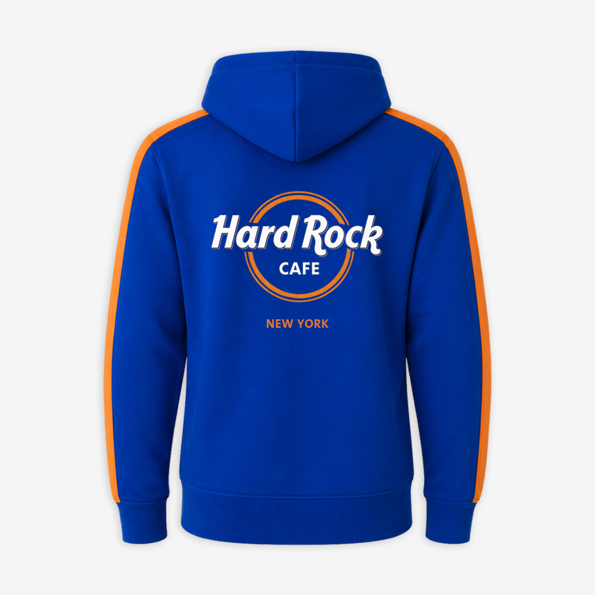 New York City Full Zip Fleece in Blue and Orange image number 1
