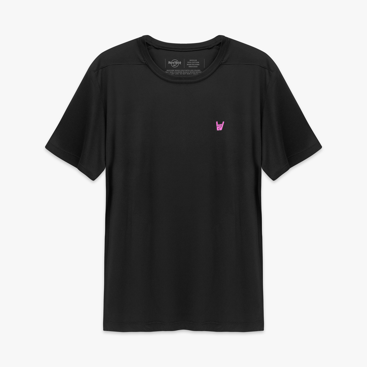 Hard Rock Bet Performance Gradient Tee in Black image number 3