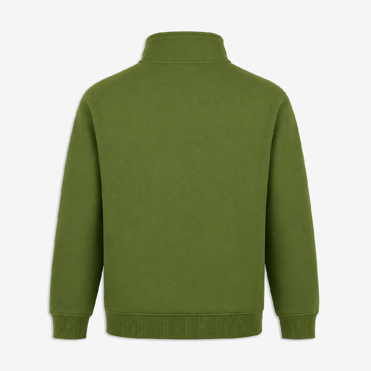 Color Vibes Quarter Zip Fleece in Washed Green image number 2