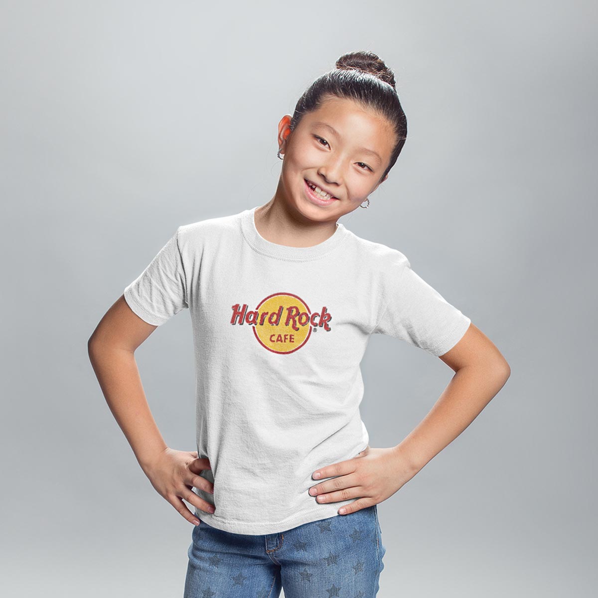 Youth Fit Chenille Chain Logo Cotton Jersey Tee image number 1