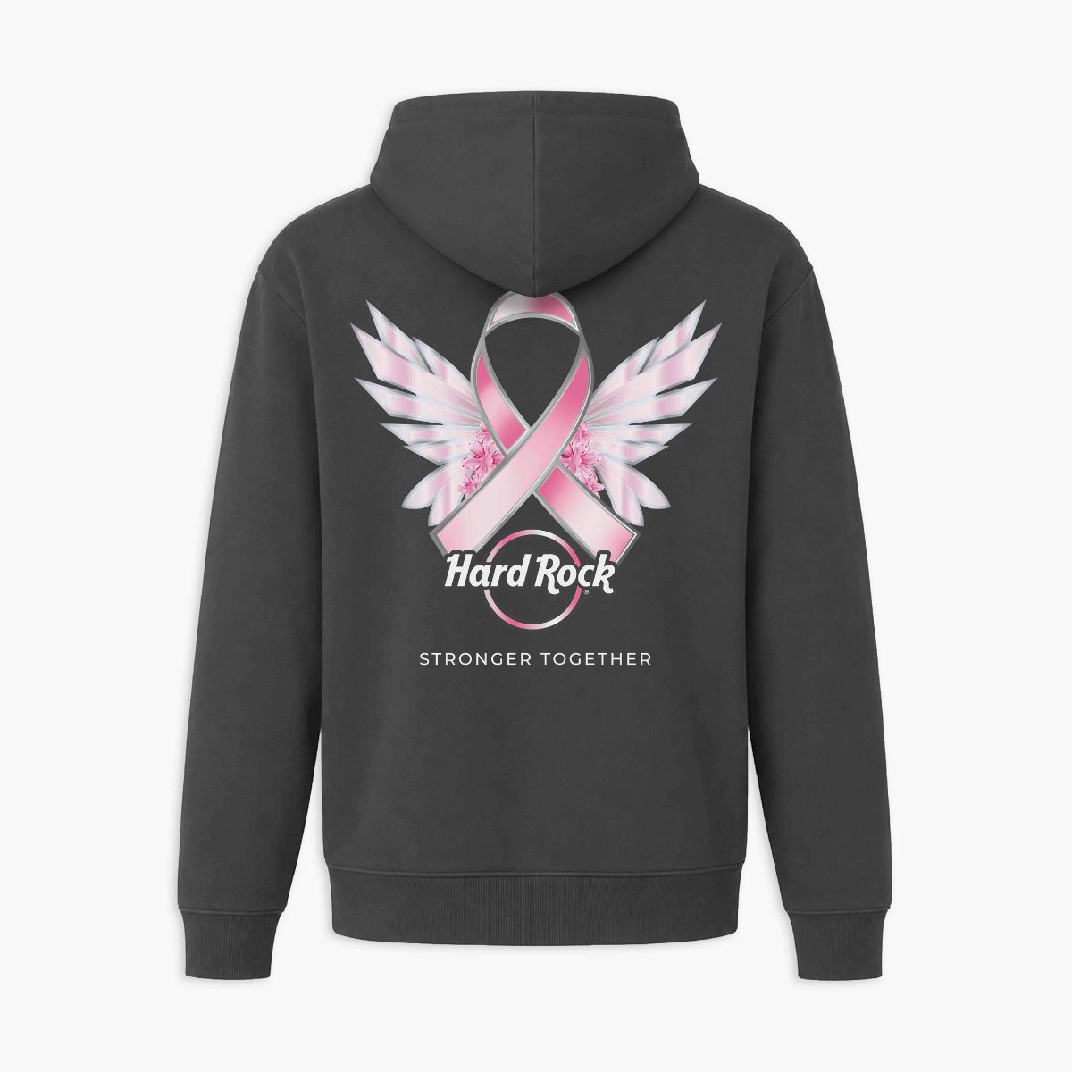Pinktober 2026 Pullover Fleece Hoodie in Rock Gray image number 1