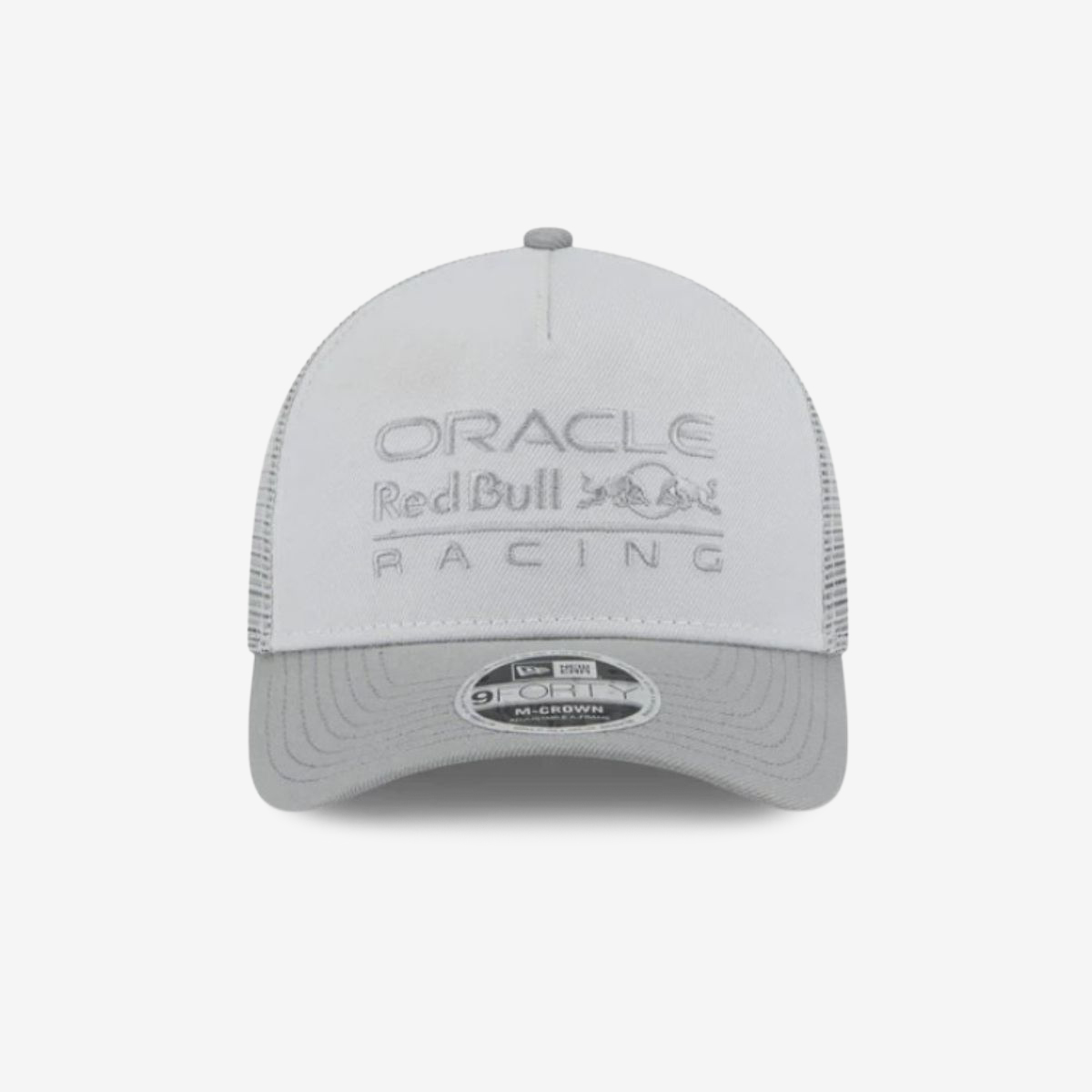 Red Bull Racing F1 New Era 9Forty Trucker Hat in Gray image number 1