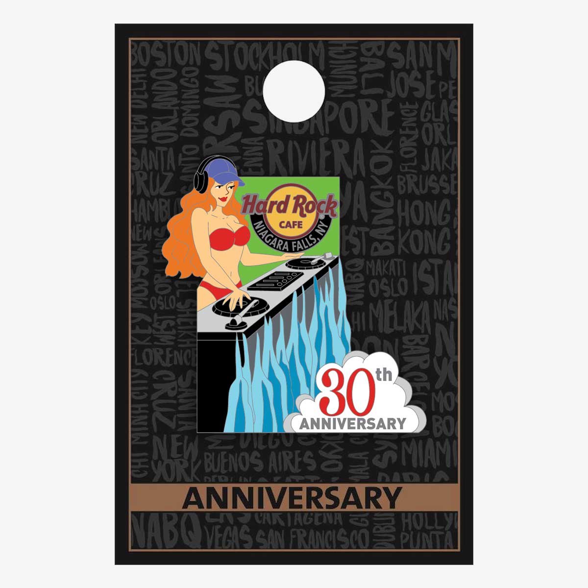 Niagara Falls 30th Anniversary Pin image number 2