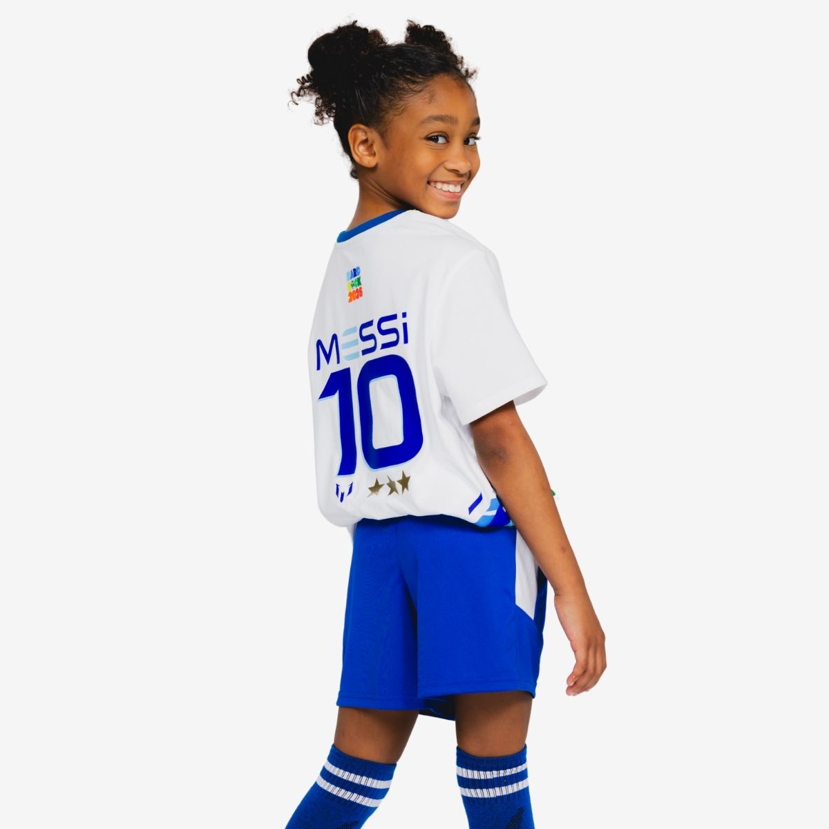 Youth Fit Messi 2026 Tee in White image number 3