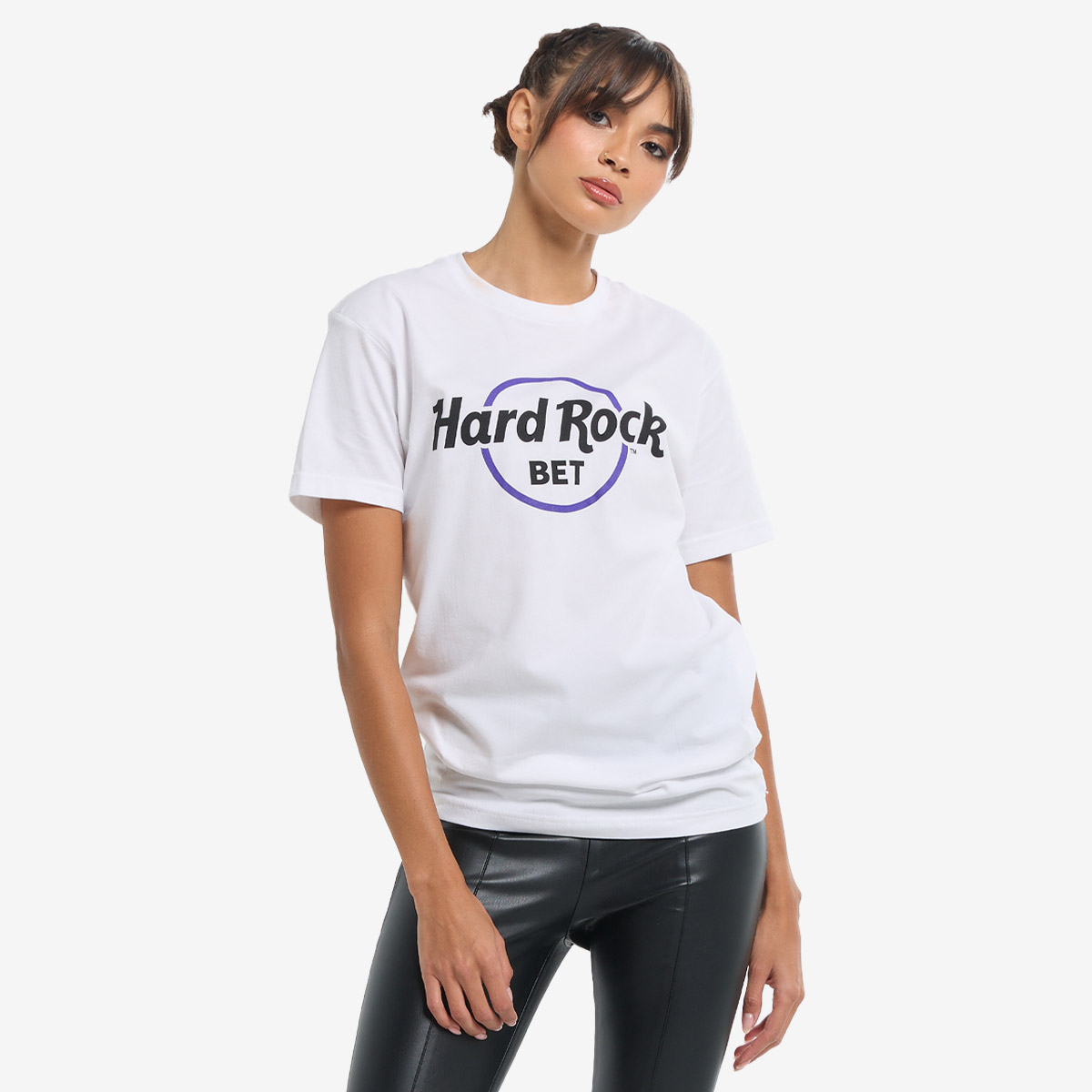 Hard Rock Bet Classic Logo Tee in White image number 4